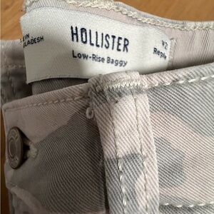 Hollister Gray Patterned Jeans